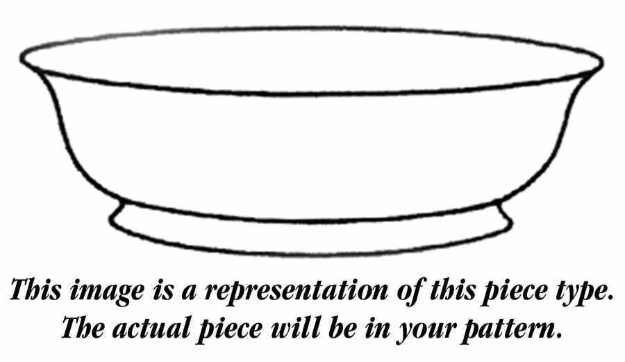 Cherokee Rose Wide Gold Band 9" Oval Vegetable Bowl by Franciscan-1