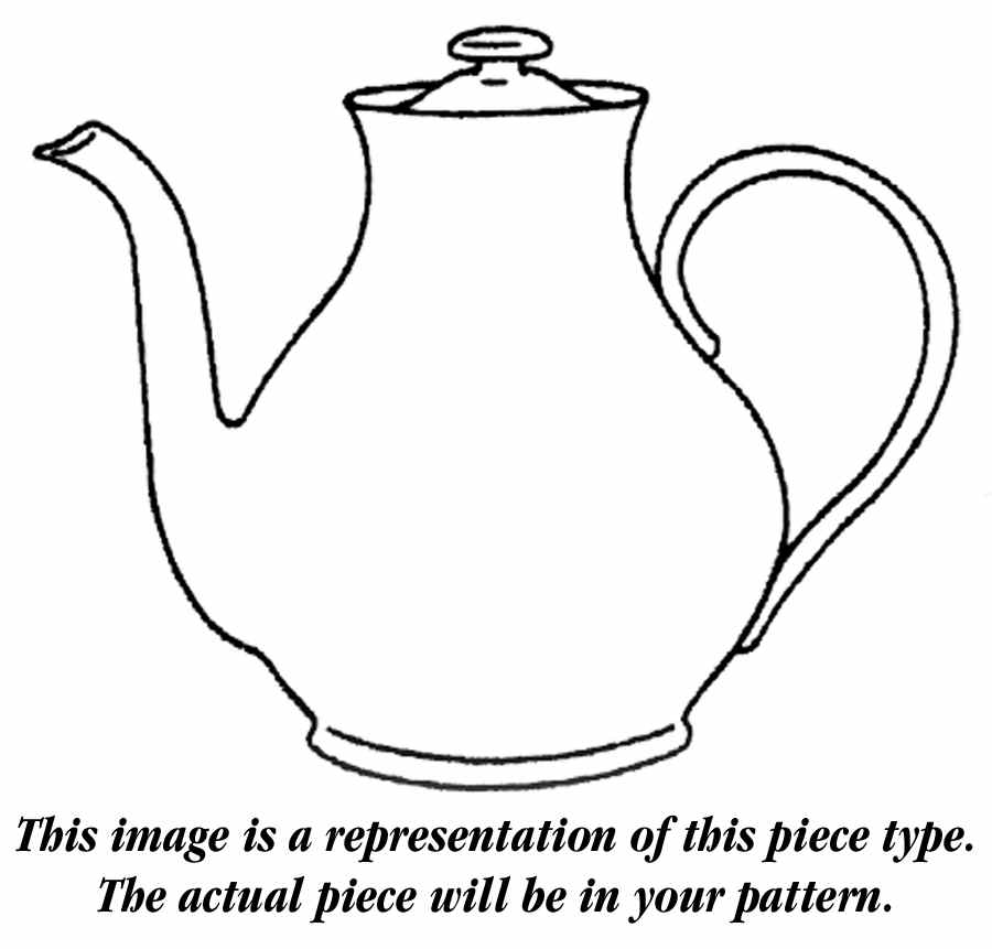 Arabesque Teapot & Lid by Franciscan-1