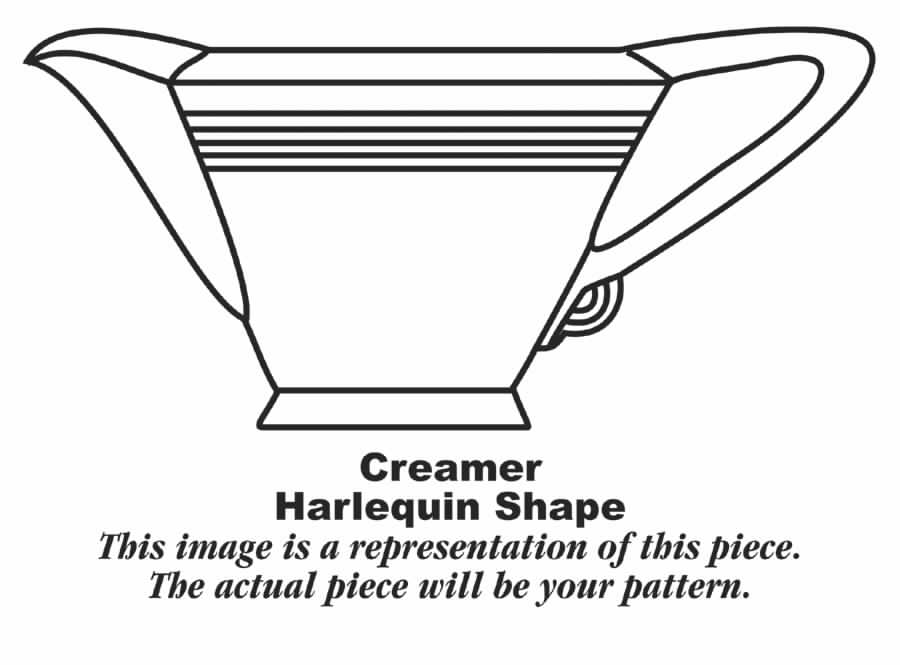 HLC1609 Creamer by Homer Laughlin -1