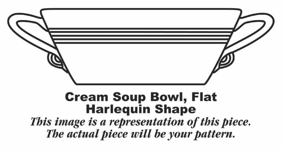 HLC1609 Flat Cream Soup Bowl by Homer Laughlin -1