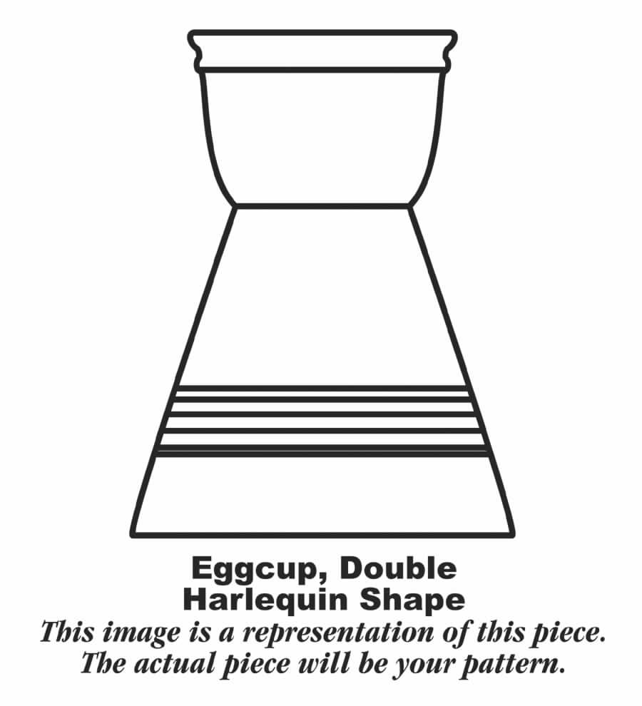 Harlequin Medium Green (Older) Double Egg Cup by Homer Laughlin -1