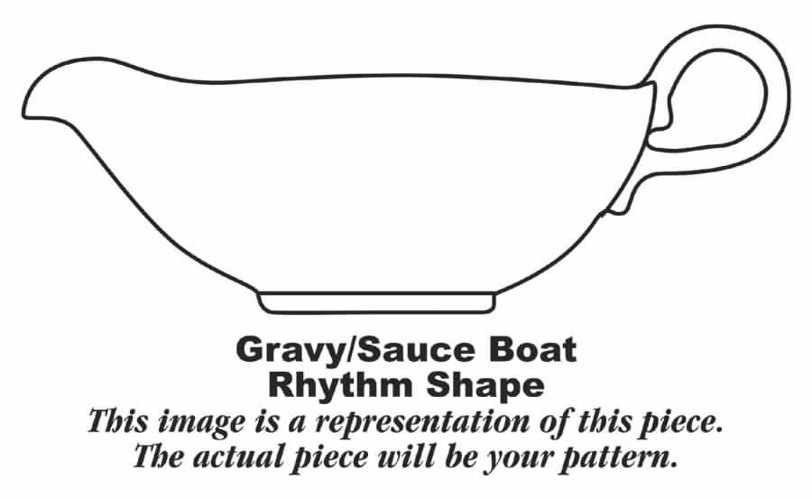 Provincial Gravy Boat by Homer Laughlin -1
