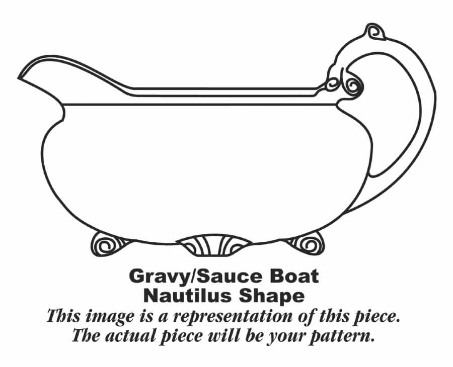 HLC183 Gravy Boat by Homer Laughlin -1