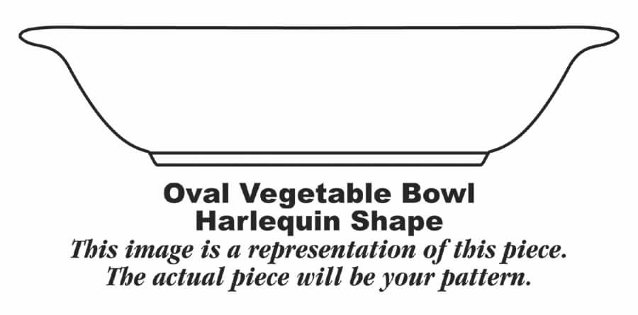 HLC1609 9" Oval Vegetable Bowl by Homer Laughlin -1