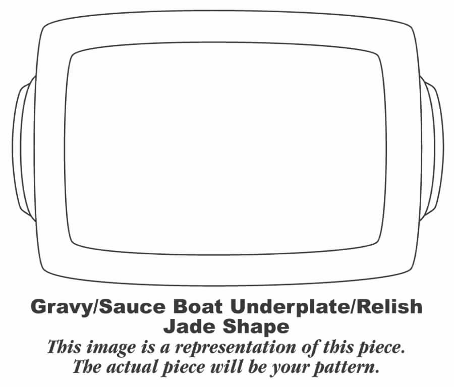 HLC179 Cream Relish/Gravy Underplate by Homer Laughlin -1