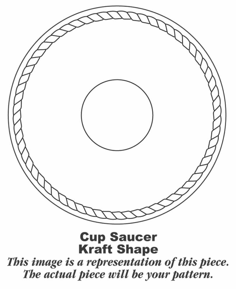 Historical America Blue (Smooth) Saucer by Homer Laughlin -1
