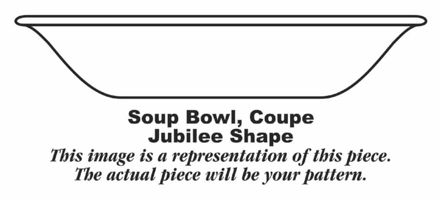 Gray Laurel Coupe Soup Bowl by Homer Laughlin -1