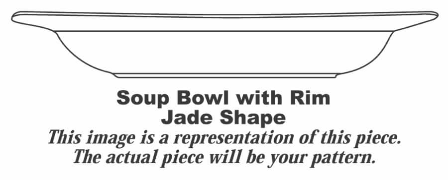 J113 Rim Soup Bowl by Homer Laughlin -1