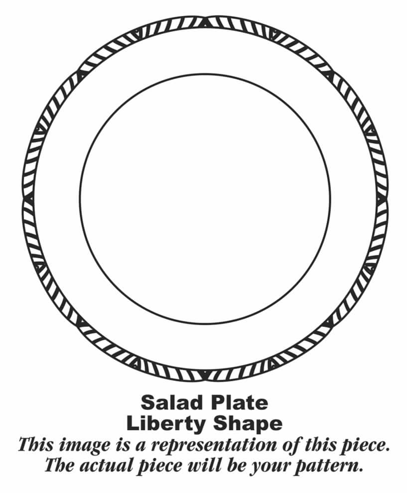 W146 Salad Plate by Homer Laughlin -1