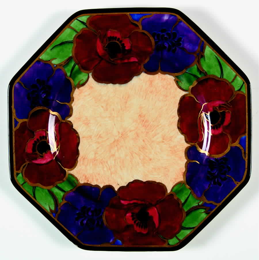 Poppy Luncheon Plate by Regal Pottery -1