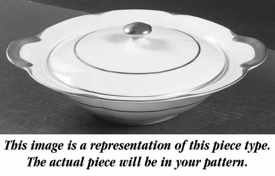 Concorde (French) Round Covered Vegetable by Haviland-1