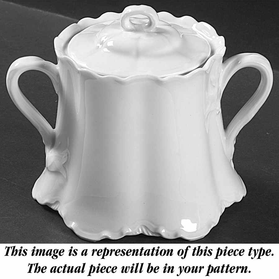 Schleiger 673-3 Sugar Bowl & Lid by Haviland-1
