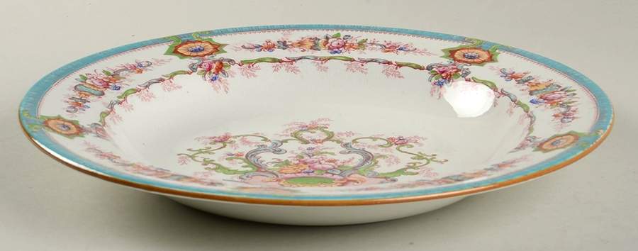 H9120 (Smooth) Large Rim Soup Bowl by Royal Cauldon-1