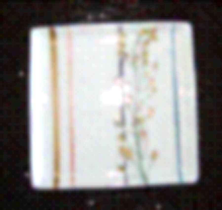 Nature Celadon 4" Square Tray by Raynaud-1