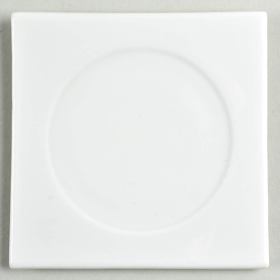 Organics Ivory 4" Square Tray by Raynaud-1