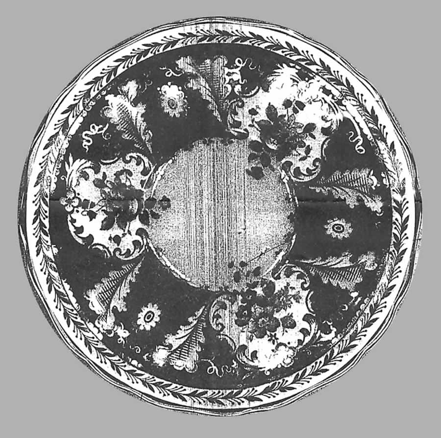 Y3157 Saucer by Royal Cauldon-1