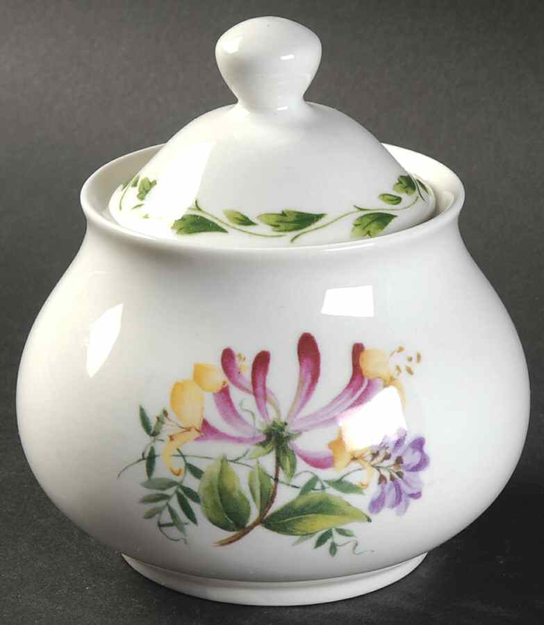 The Garden Sugar Bowl & Lid by Royal Horticultural-1