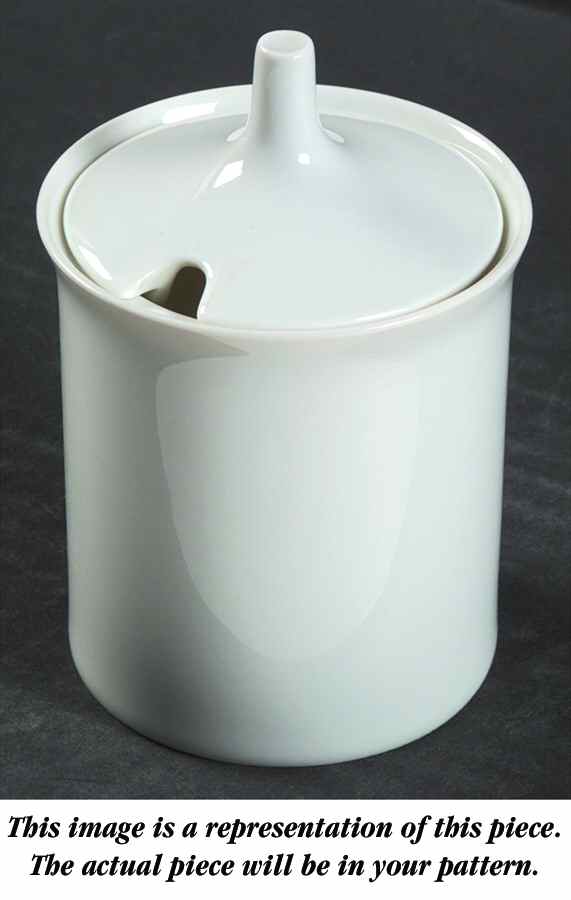 Gala Grey (Platinum Trim) Jam/Jelly & Lid by Rosenthal - Continental-1