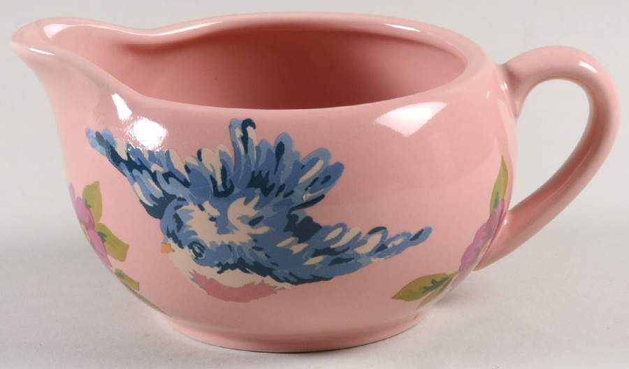 Songbird Garden Pink Creamer by Rosie B Farmer-1