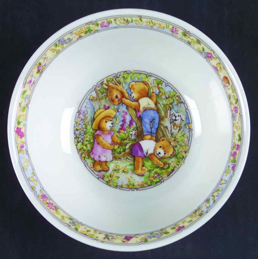 Wooster Bear Child's Bowl by Royal Worcester-1