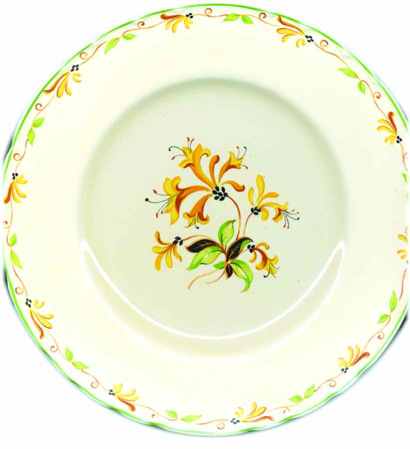 Honey Suckle Dinner Plate by Royal Staffordshire-1