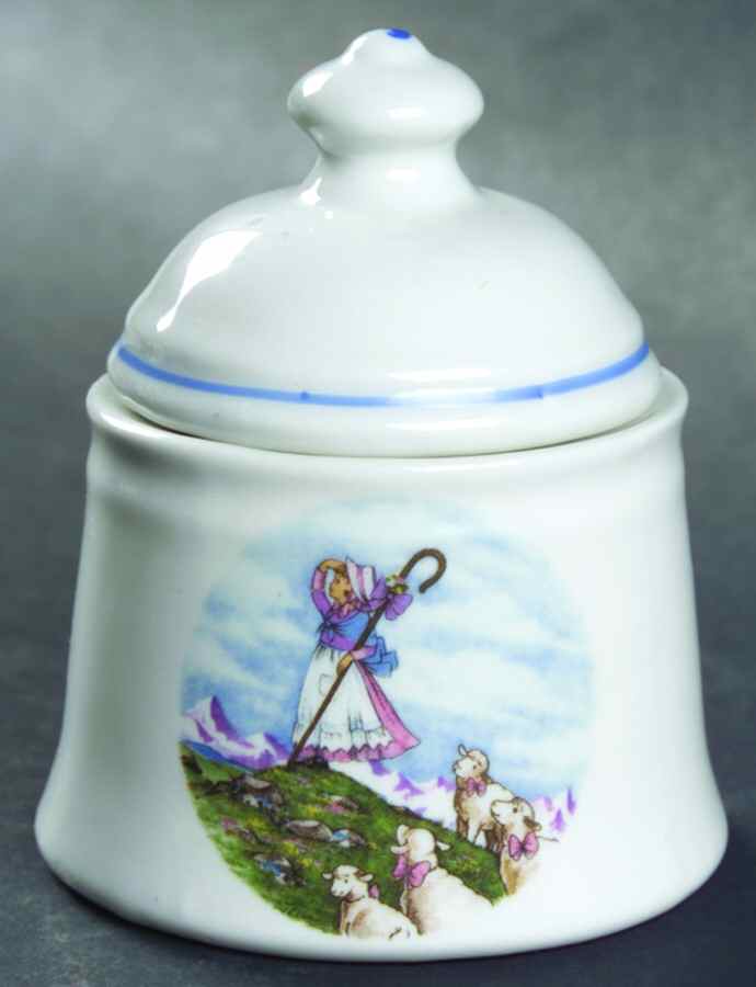 Heidi & Peter Child's Sugar Bowl & Lid by Reutter Porzellan-1