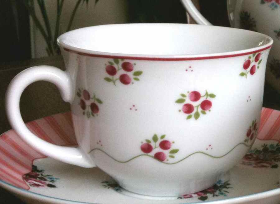 Chelsea Flowers Footed Cup by Rosanna-1