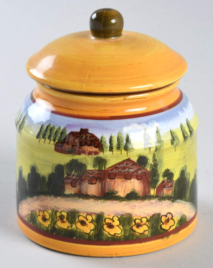 Douce Provence Countryside Sugar Bowl & Lid by Romancing Provence-1