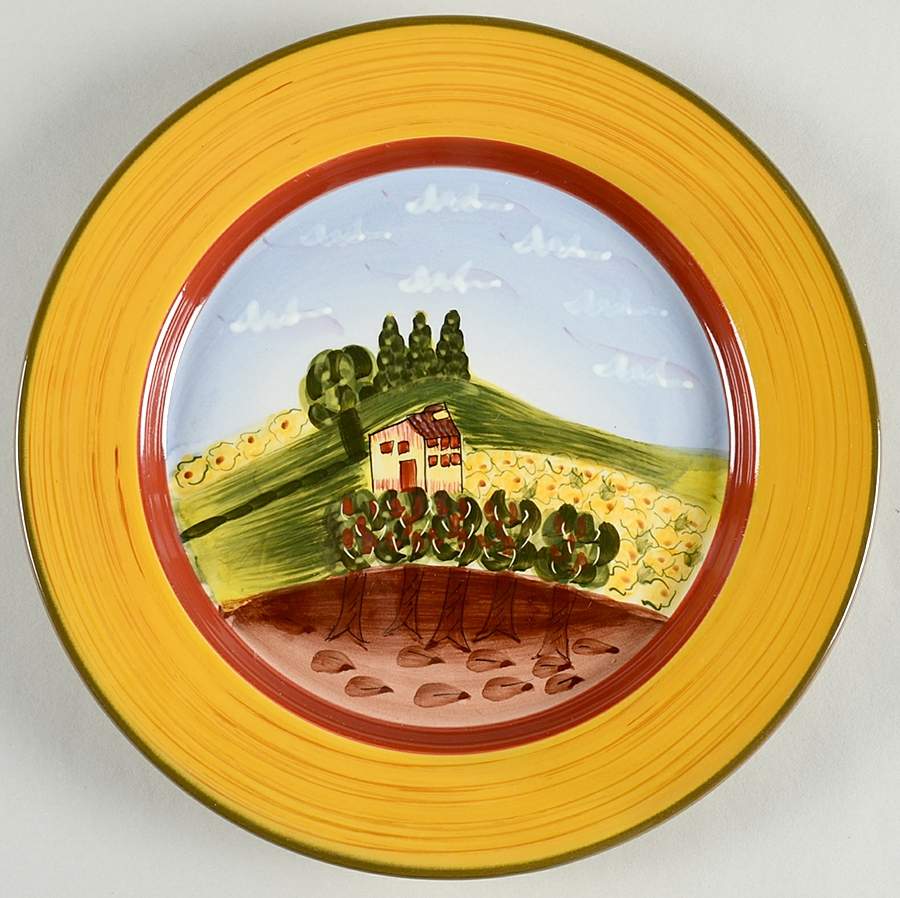 Douce Provence Countryside Salad/Dessert Plate by Romancing Provence-1