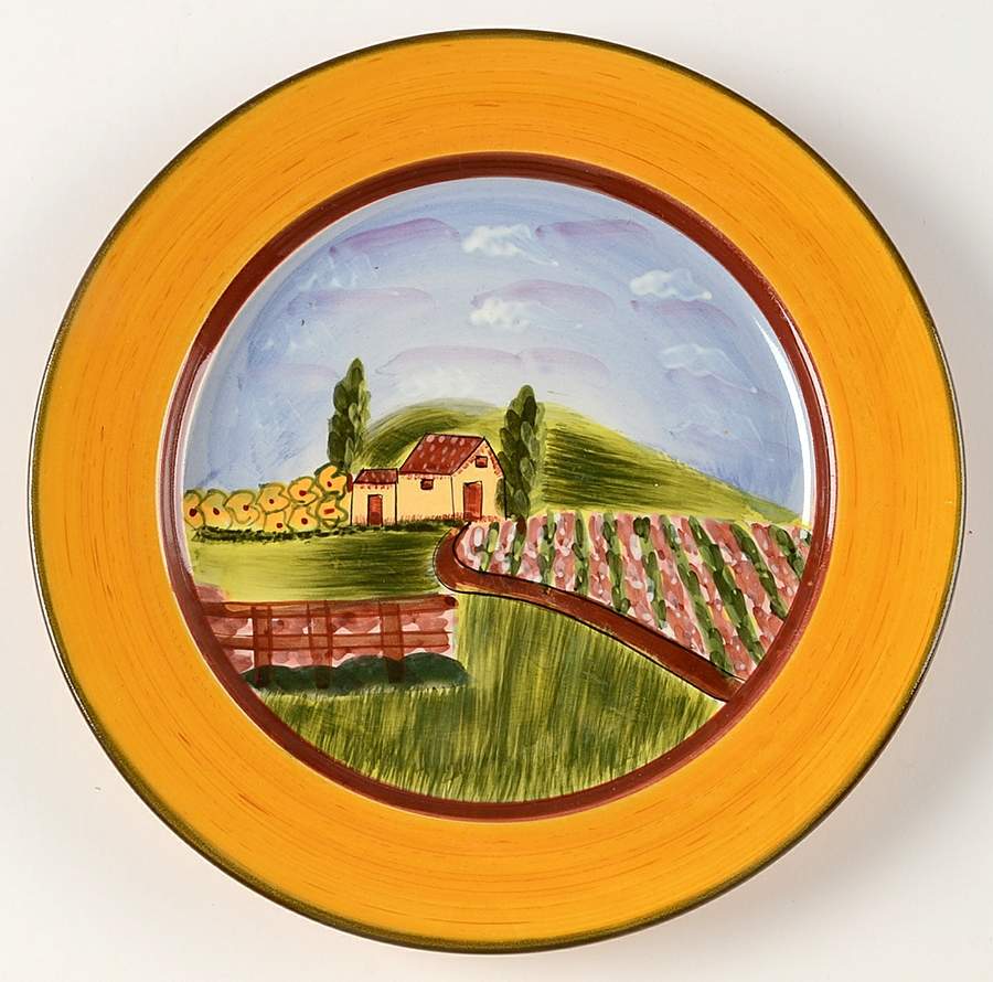 Douce Provence Countryside Salad/Dessert Plate by Romancing Provence-1