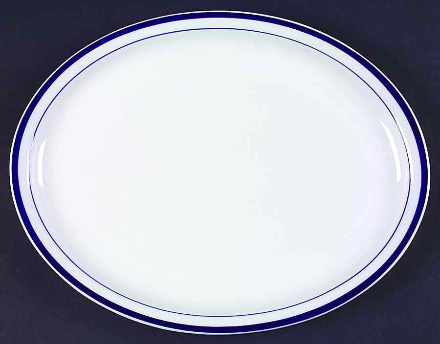 RDH4 13" Oval Serving Platter by Reading China-1