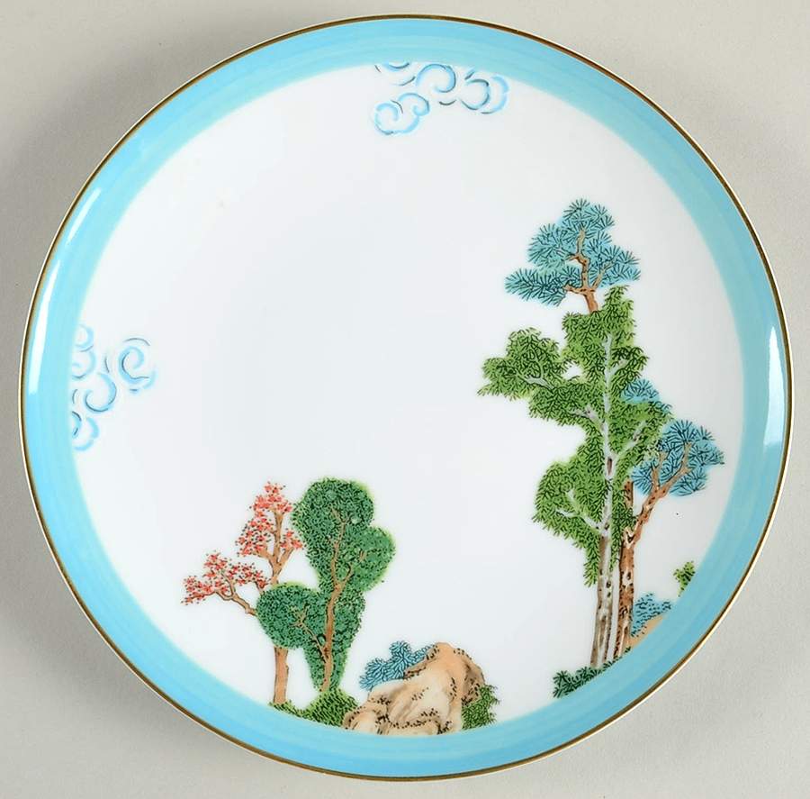 Jardin Celeste Salad/Dessert Plate by Raynaud-1