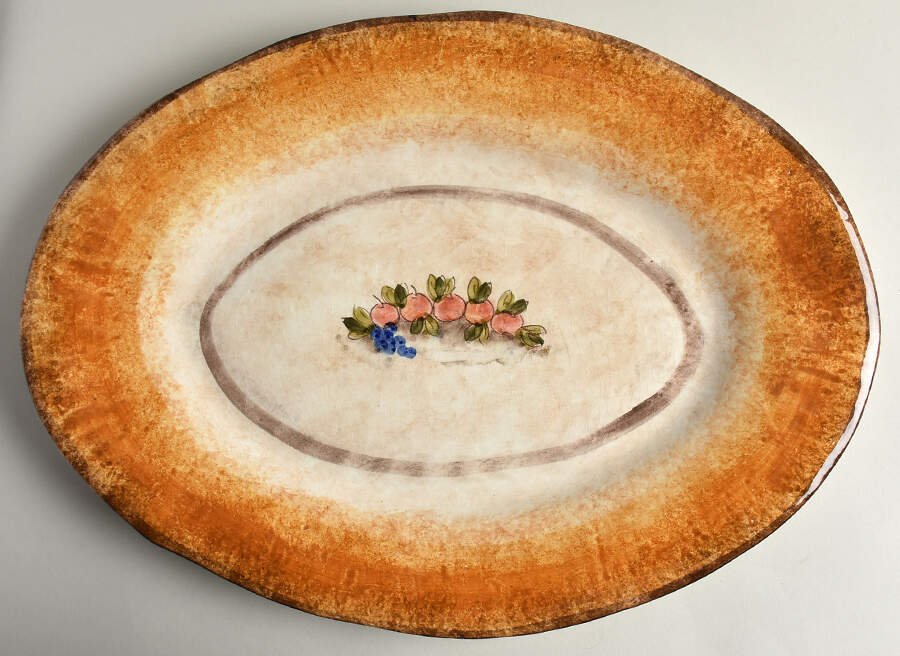 Pompeii 17" Oval Serving Platter by Rale-1