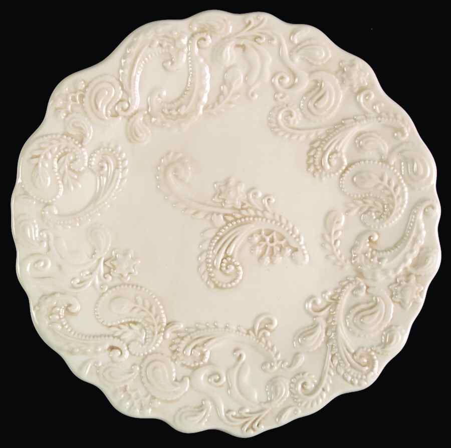 Paisley Salad Plate by Roscher & Co-1