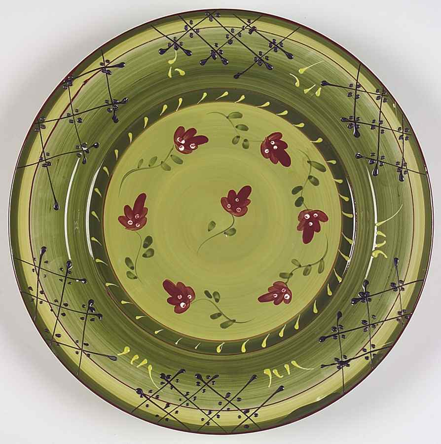 Fleuron Dinner Plate by Romancing Provence-1