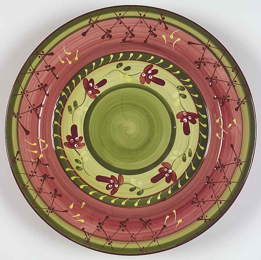 Fleuron Dinner Plate by Romancing Provence-1