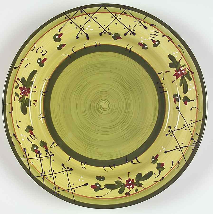 Fleuron Dinner Plate by Romancing Provence-1