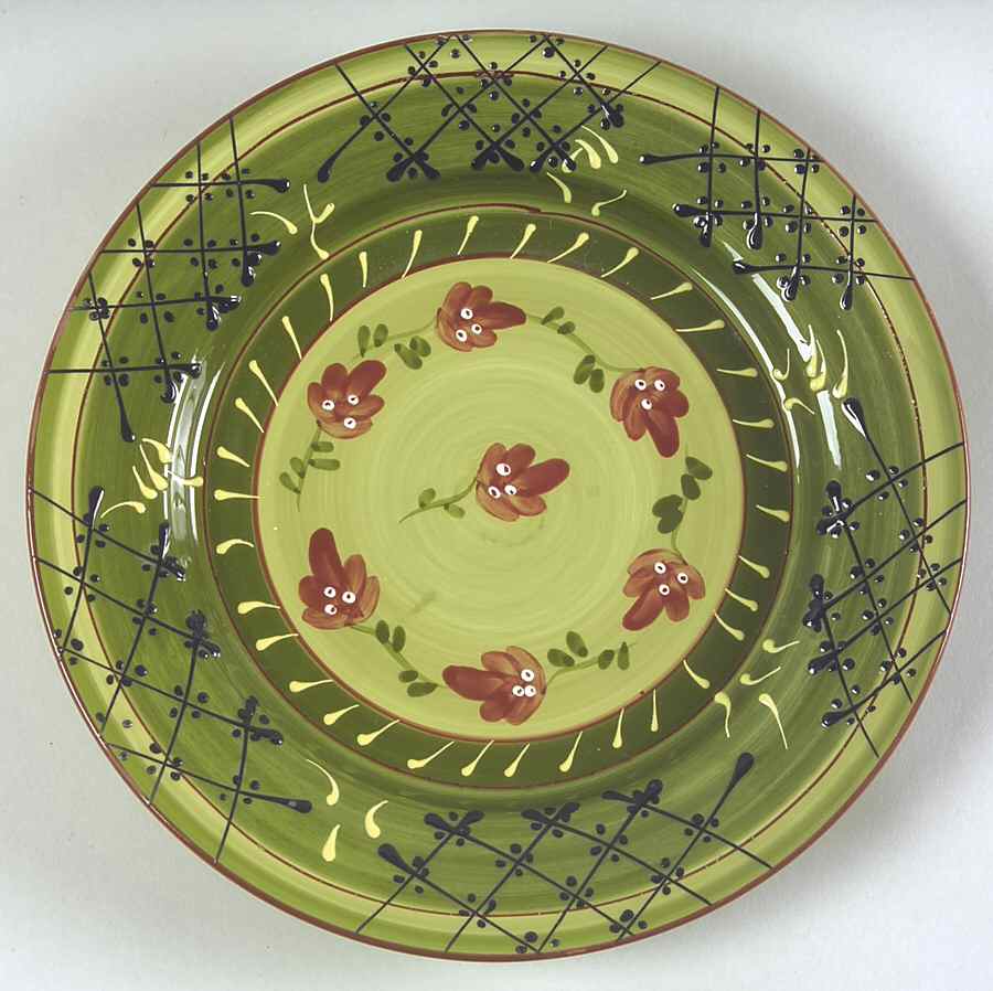 Fleuron Salad Plate by Romancing Provence-1