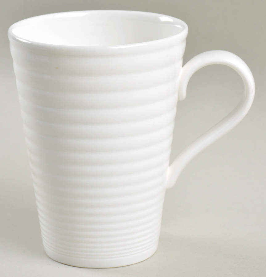 Gordon Ramsay White (Bone, No Trim) Mug by Royal Doulton-1