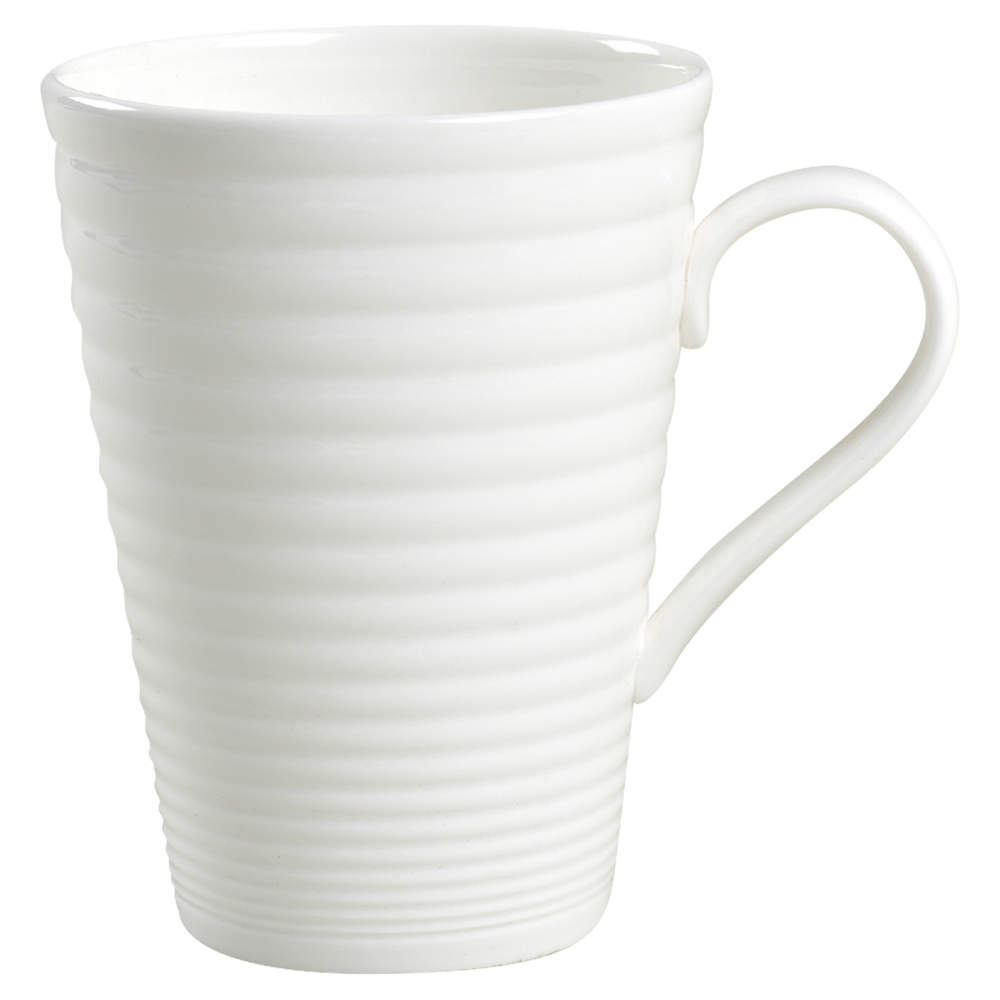 Gordon Ramsay White (Bone, No Trim) Mug by Royal Doulton-1