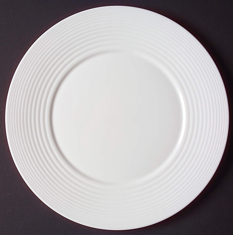 Gordon Ramsay White (Bone, No Trim) Dinner Plate by Royal Doulton-1