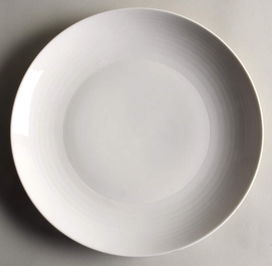 Gordon Ramsay White (Bone, No Trim) Coupe Dinner Plate by Royal Doulton-1