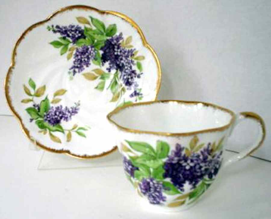 2299 Flat Cup & Saucer Set by Royal York (England)-1