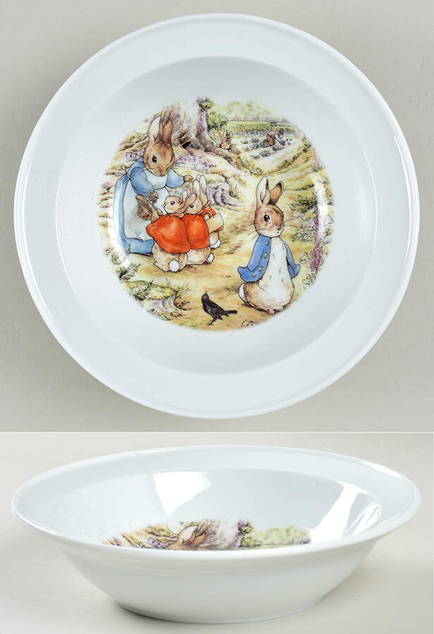 Peter Rabbit Child's Bowl by Reutter Porzellan-1