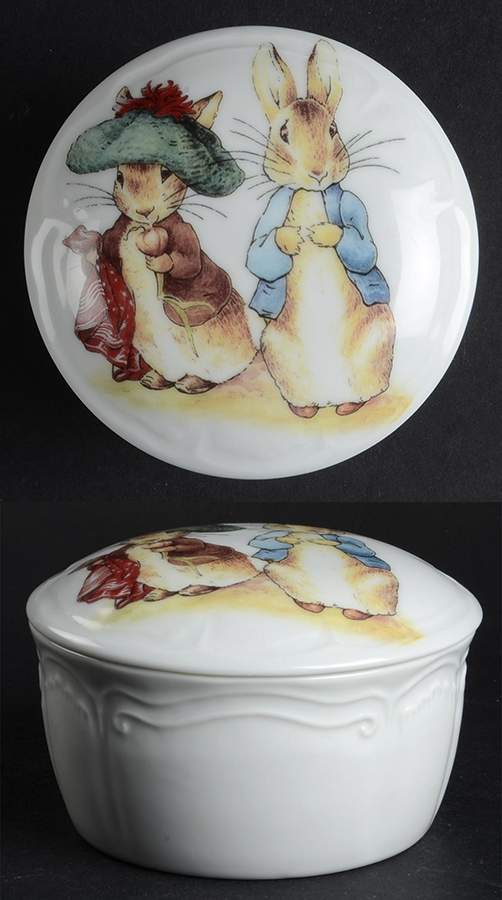 Peter Rabbit 3" Round Box & Lid by Reutter Porzellan-1