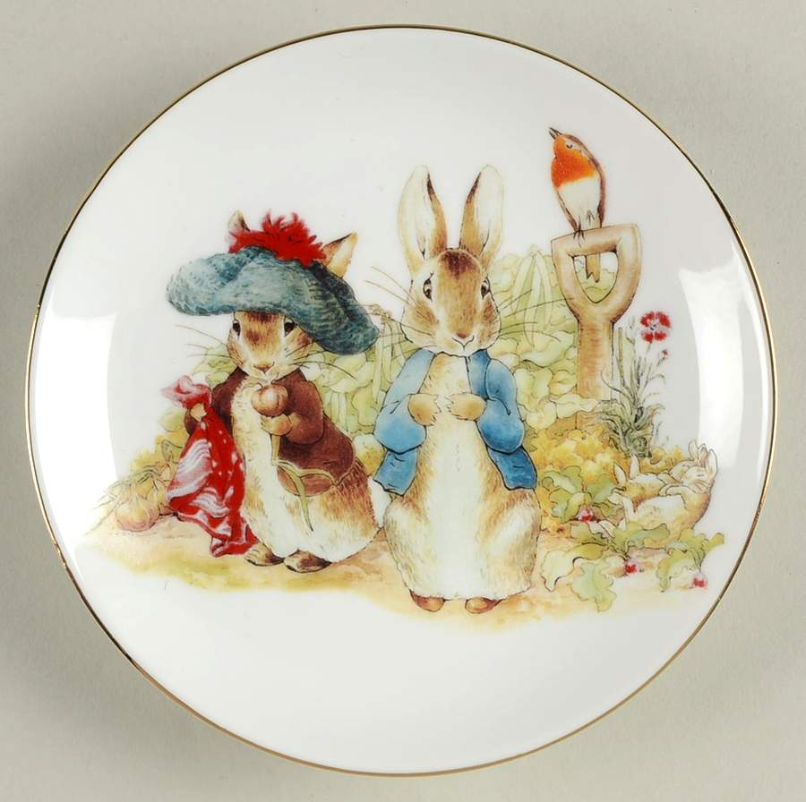 Peter Rabbit Child's Plate by Reutter Porzellan-1