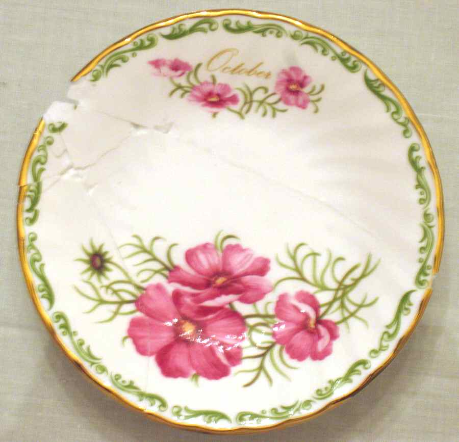 Flower of the Month Bread & Butter Plate by Royal Kendal-1