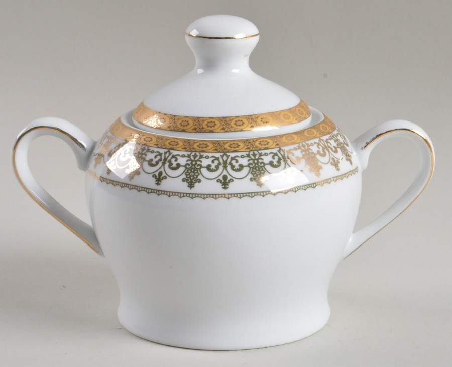 RVG1 Sugar Bowl & Lid by Royal Vienna-China-1
