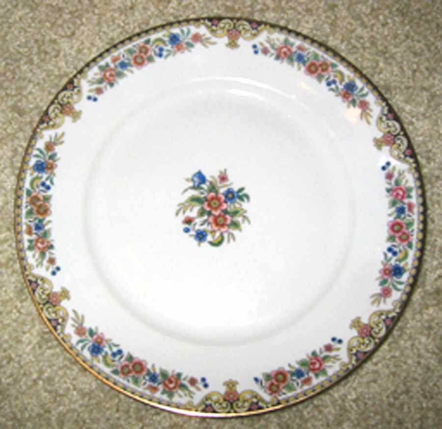 RFN1 Luncheon Plate by Rondeleux Fils Aine-1