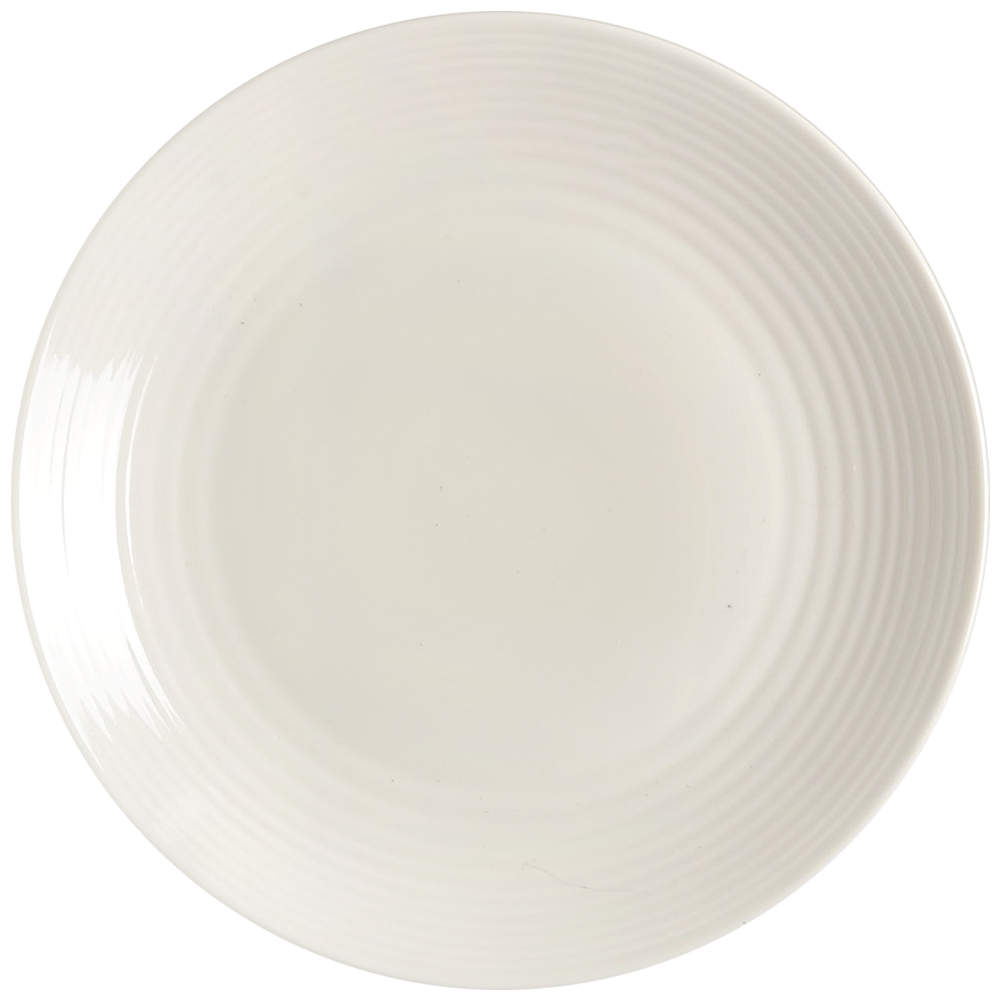 Maze White (Porcelain) Dinner Plate - Set of 4 by Royal Doulton-1